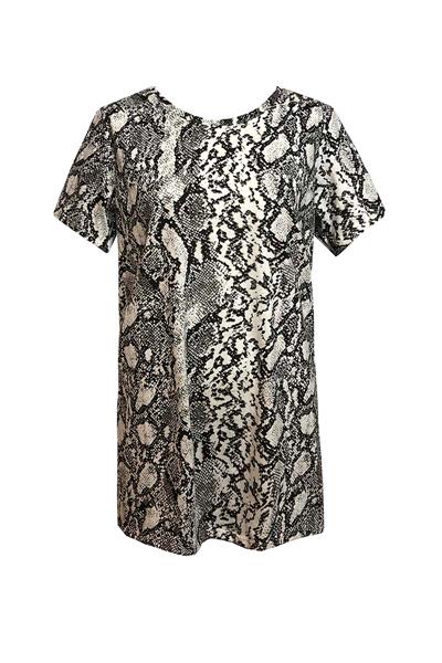Vestido ASTRO REPTIL LISO