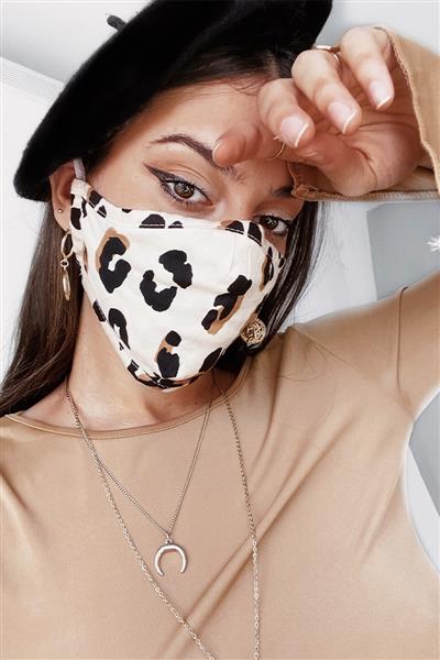 Tapaboca Voile Estampado