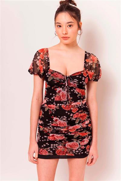 VESTIDO ISABEL FLORES