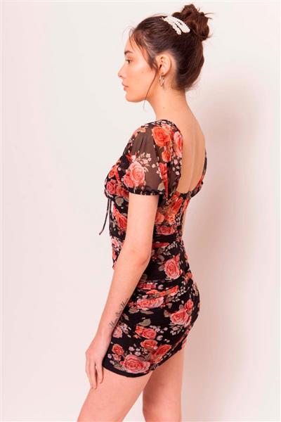 VESTIDO ISABEL FLORES