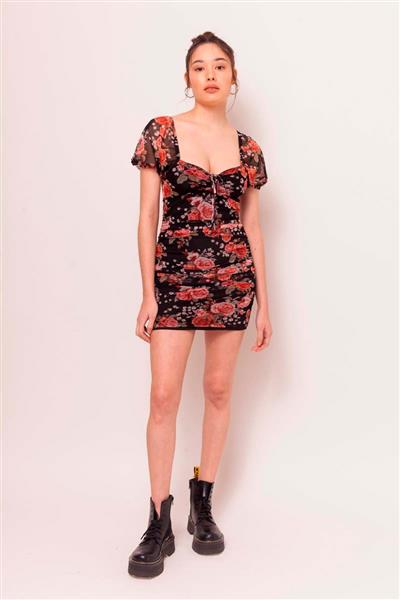 VESTIDO ISABEL FLORES