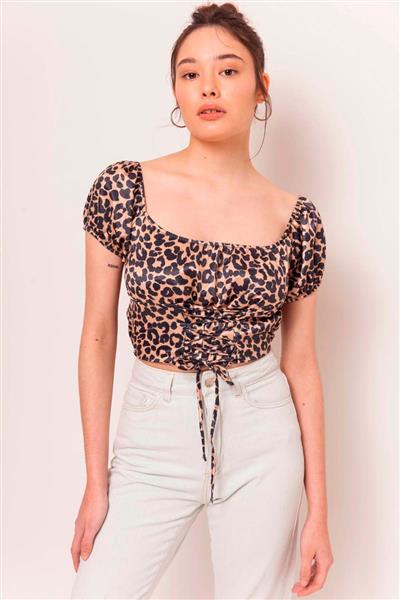 TOP LUCY LEOPARD