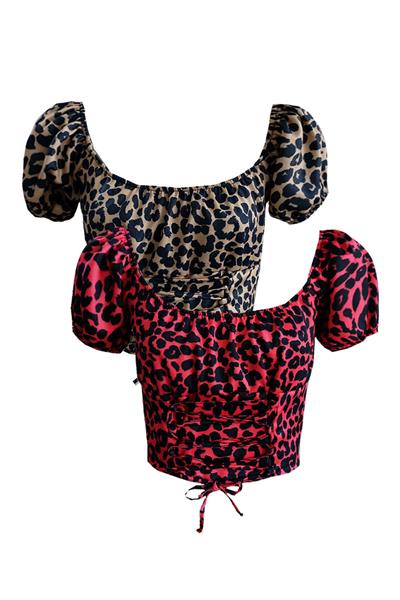 TOP LUCY LEOPARD