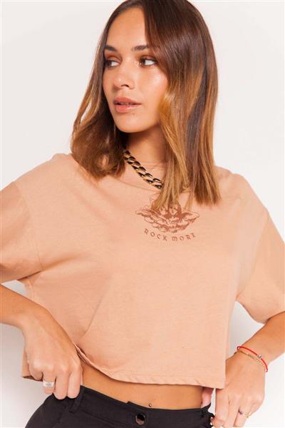 Remera crop ANGEL