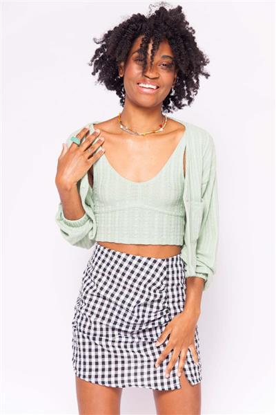 Cardigan KAIA tejido